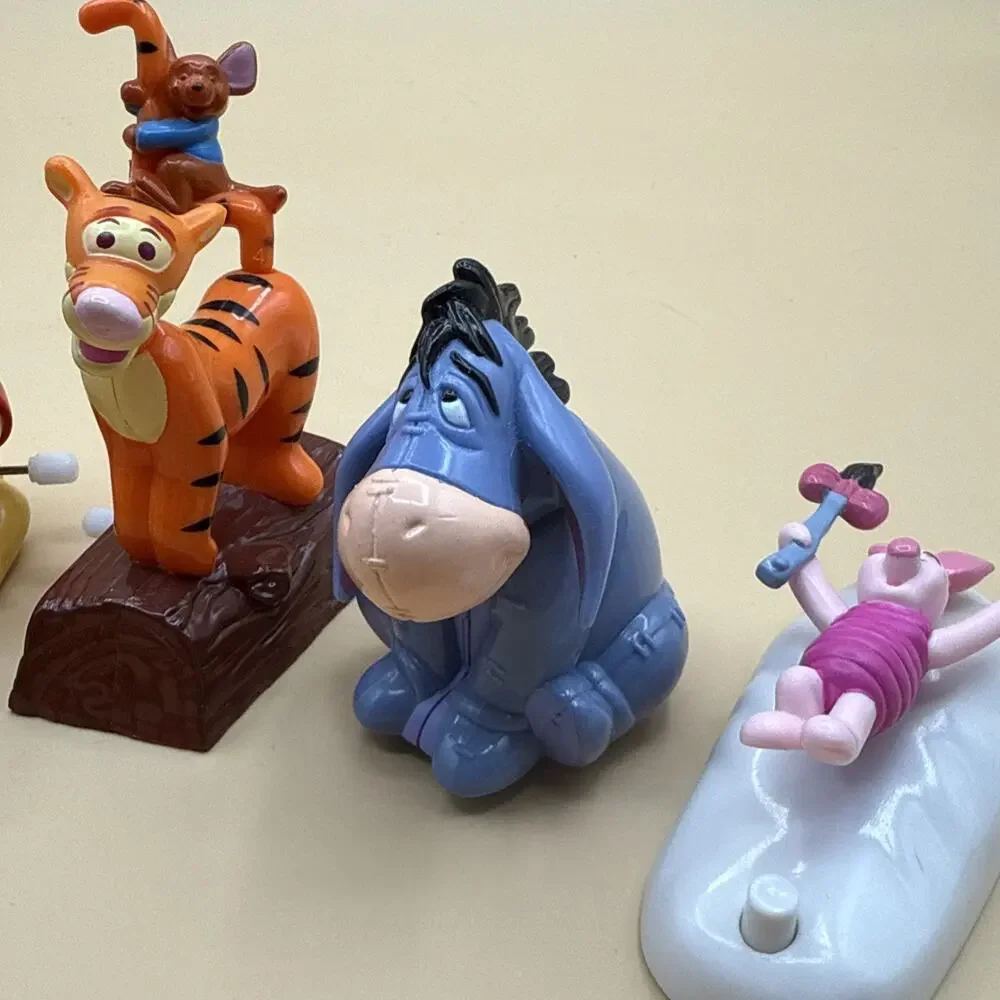 Disney Winnie the Pooh Lot Action Pullback Tiger Rabbit Tigger Eeyore Piglet